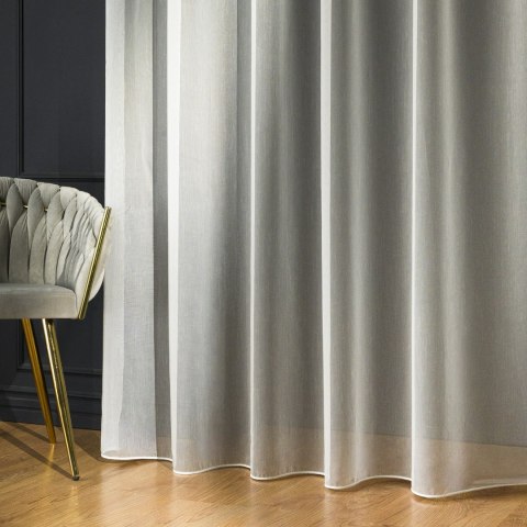 VELARA Firana fantazyjna z ołowianką, wysokość 350cm, kolor 010 offwhite 723725/OLO/010/000350/1