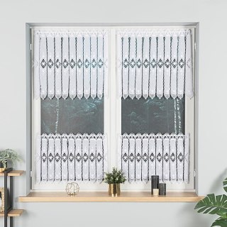Zazdrostka z aplikacją, wysokość 40cm, kolor 001 biały 015590/000/001/000040/1