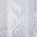 Firanka gotowa żakardowa BASTIA 160x500 cm kolor biały