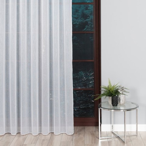 Firanka fantazyjna błyszcząca, wysokość 330cm, kolor 003 biały 000158/000/003/000330/1