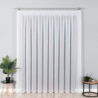 Firanka fantazyjna na markizecie, wysokość 330cm, kolor 003 biały 000434/433/003/000330/1