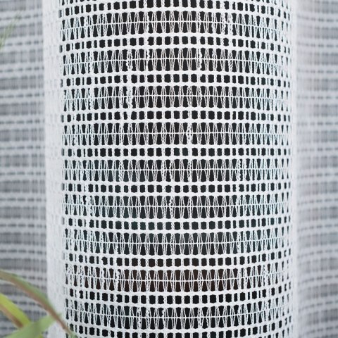 Firanka fantazyjna 002732 wysokość 280 cm kolor biały