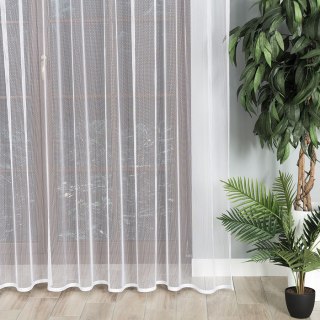 Firanka fantazyjna 300302 wysokość 300 cm kolor biały