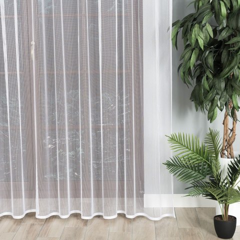 Firanka fantazyjna 300302 wysokość 300 cm kolor biały
