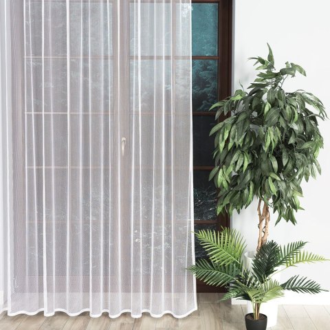 Firanka fantazyjna 300302 wysokość 300 cm kolor biały