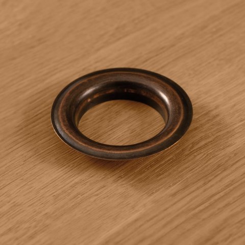 Przelotka metalowa, niski kołnierz SN, śr wew 40mm, kolor miedź utleniona 041 PRZELO/MET/041/004004/1