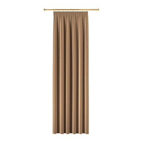 MATT VELVET Tkanina dekoracyjna, wysokość 320cm, kolor 102 ciemny beżowy MATVEL/TDP/102/000320/1