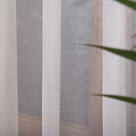 ELZA Firanka żakardowa gotowa na prosto, szerokość 300 x wysokość 230cm, kolor 001 biały 023456/FBP/001/300230/1