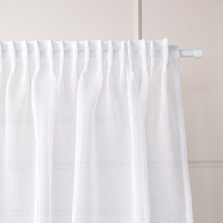 ETAMINA Firana gotowa na taśmie, szerokość 140 x wysokość 240cm, kolor 001 biały ETAMIN/FGT/001/140240/1