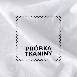 Próbka tkaniny ALAN kolor 001 biały PROBKA/TORENA/204/001/165000/1