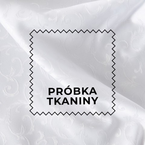 Próbka tkaniny ALAN kolor 001 biały PROBKA/TORENA/204/001/165000/1