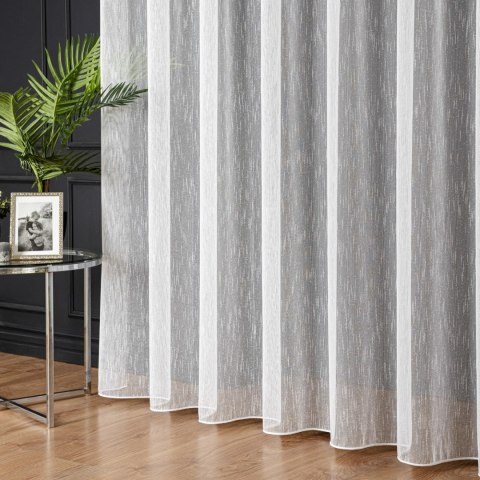 Firanka fantazyjna z ołowianką, wysokość 300cm, kolor 001 biały 017508/OLO/001/000300/1