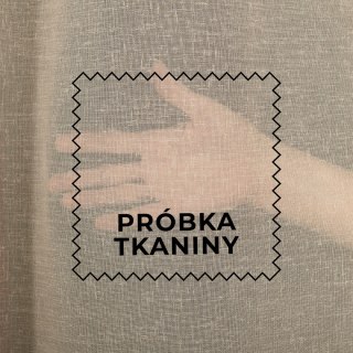 Próbka firany z ołowianką PETRA kolor 006 beżowy PROBKA/020910/000/006/000320/1