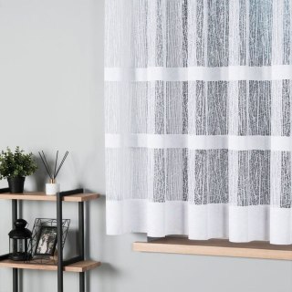 Firanka żakardowa 018352 wysokość 160 cm kolor biały