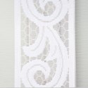 Panel żakardowy gotowy KETHER 160x75 cm kolor biały