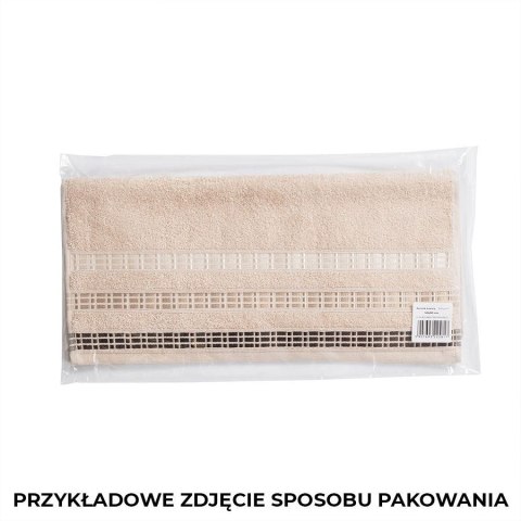 LUXURY Ręcznik, 50x90cm, kolor 790 beżowy LUXURY/RB0/790/050090/1