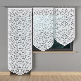 Panel żakardowy gotowy ANIKA 140x75 cm kolor biały