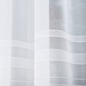 Firanka żakardowa z ołowianką 000303 wysokość 120 cm kolor biały