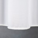 Firanka żakardowa z ołowianką 000303 wysokość 120 cm kolor biały z szarym