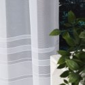 Firanka żakardowa z ołowianką 000303 wysokość 250 cm kolor biały