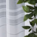 Firanka żakardowa z ołowianką 000303 wysokość 250 cm kolor biały