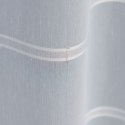 MADAME Firanka ze wzorem pasowym z ołowianką, wysokość 300cm, kolor 001 biały 169006/OLO/001/000300/1