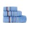Ręcznik kąpielowy z zawieszką MARS 70x140 cm kolor niebieski