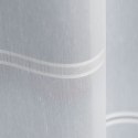 MIRIAM Firanka ze wzorem pasowym z ołowianką, wysokość 300cm, kolor 001 biały 169003/OLO/001/000300/1