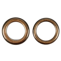 Przelotka metalowa, śr wew 40mm zewn. 60mm, kolor brąz 033 PRZELO/MET/033/004004/1