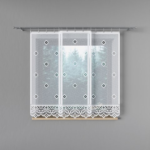 Panel żakardowy gotowy SOFIA 160x60 cm kolor biały