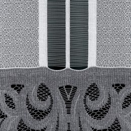 Panel żakardowy gotowy ZURIEL 140x75 cm kolor biały