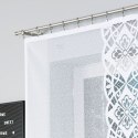 Panel żakardowy gotowy ANITA 160x160 cm kolor biały