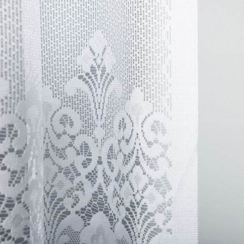 Firanka gotowa żakardowa NADIA 160x500 cm kolor biały