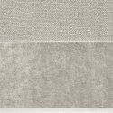 Ręcznik z welurową bordiurą LUCY 30x50 cm kolor kremowy