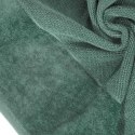 Ręcznik z welurową bordiurą LUCY 70x140 cm kolor miętowy