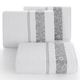 Ręcznik frotte SYLWIA 50x90 cm kolor biały