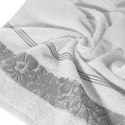 Ręcznik frotte SYLWIA 50x90 cm kolor biały