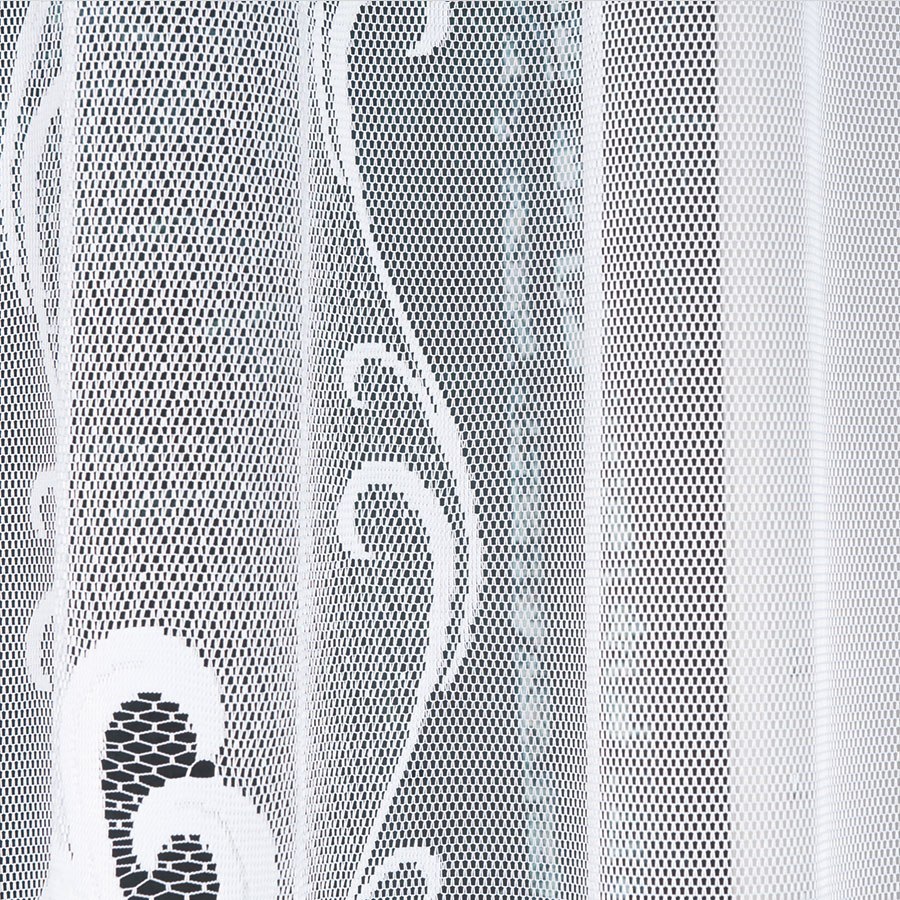 Firanka gotowa żakardowa HERMINA 160x500 cm kolor biały