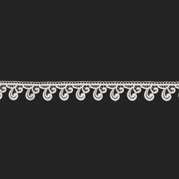 Koronka gipiurowa 080168 wysokość 6 cm kolor kremowy