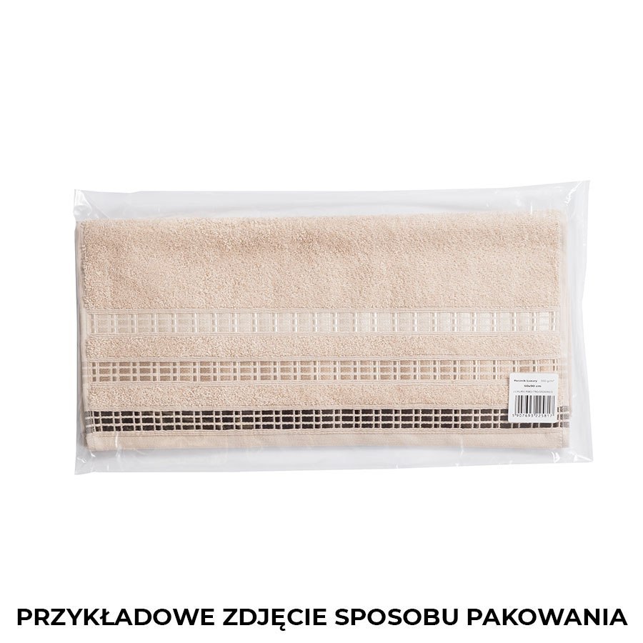 Ręcznik kąpielowy LUXURY 70x140 cm kolor biały
