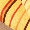 Ręcznik do ciała z zawieszką MARS 50x90 cm kolor żółty