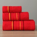 Ręcznik do ciała z zawieszką MARS 50x90 cm kolor czerwony