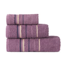 Ręcznik do ciała z zawieszką MARS 50x90 cm kolor fioletowy