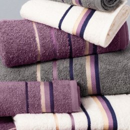 Ręcznik do ciała z zawieszką MARS 50x90 cm kolor fioletowy