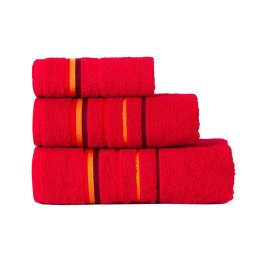 Ręcznik kąpielowy z zawieszką MARS 70x140 cm kolor czerwony