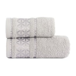 Ręcznik kąpielowy PAOLA 70x140 cm kolor srebrny