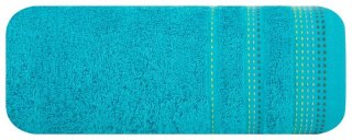 Ręcznik frotte POLA 50x90 cm kolor turkusowy