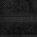 Ręcznik JESSI 70x140 cm kolor czarny
