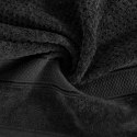 Ręcznik JESSI 70x140 cm kolor czarny