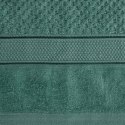 Ręcznik JESSI 70x140 cm kolor ciemnozielony